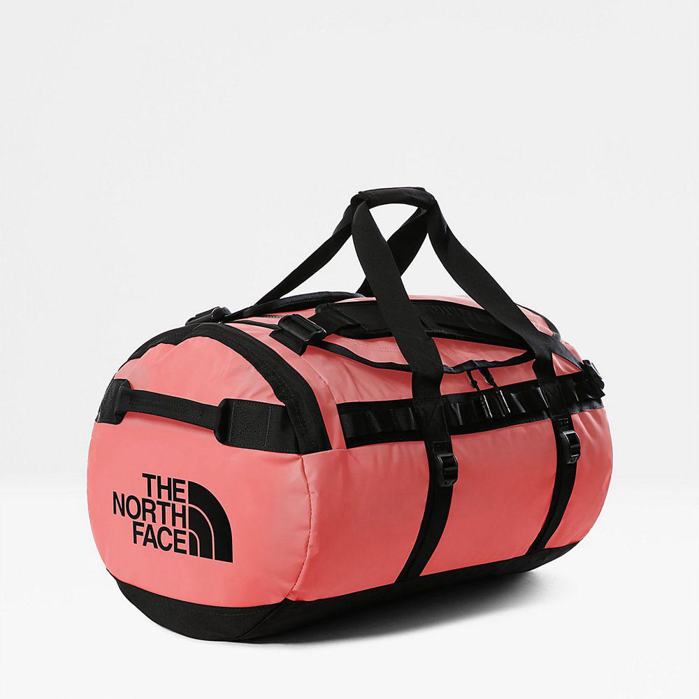 The North Face Base Camp - Medium Ανδρικα Τσάντα Duffel - Ροζ / Μαυρα (ETKR75028)